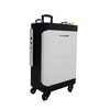  Small Size Luggage Box Type Gausaian 100w 200w Washer Pulsed Fiber Laser Cleaning Machine
