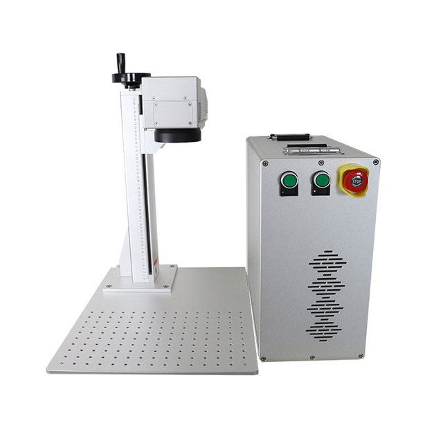 Portable mini fiber laser marking machine 50w