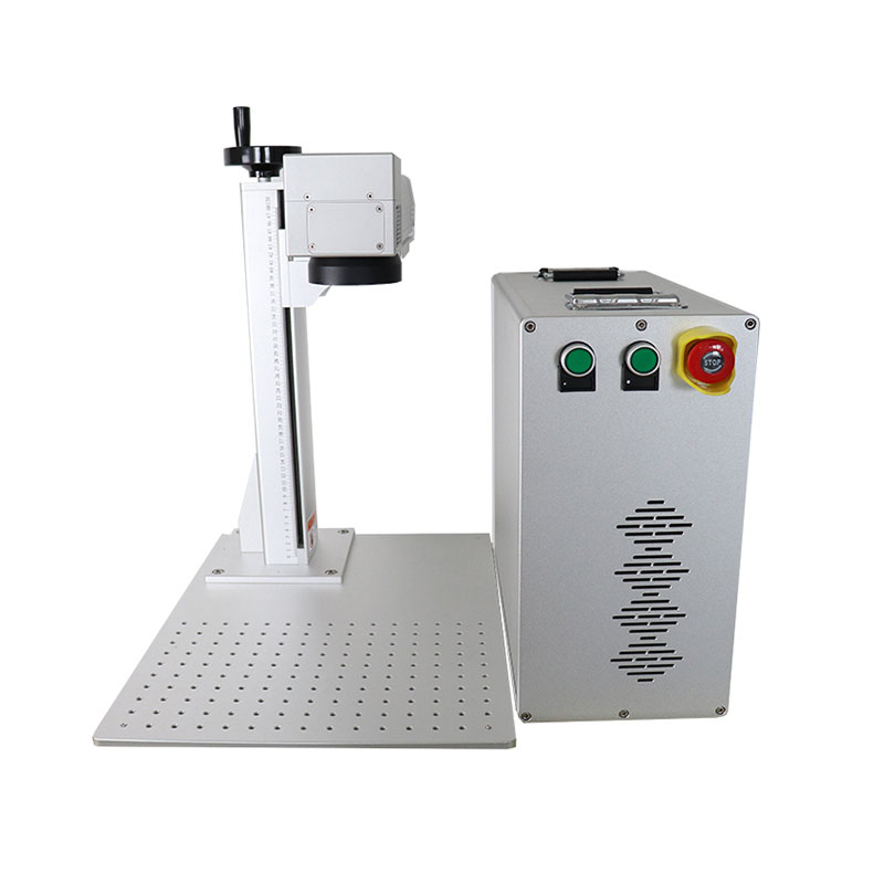 Portable mini fiber laser marking machine 50w
