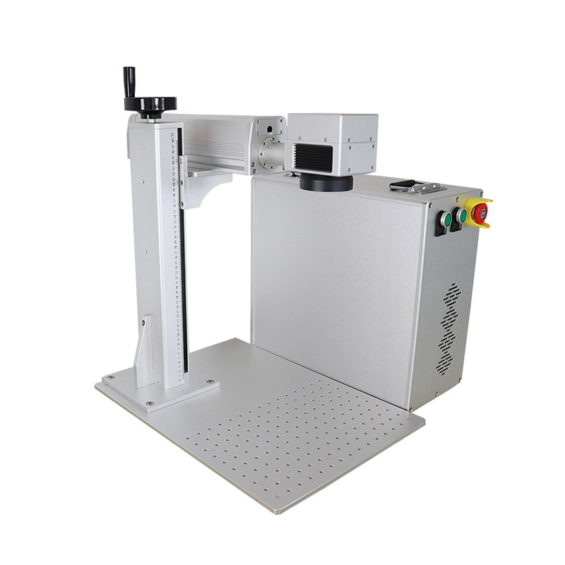 Portable mini fiber laser marking machine 50w