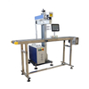 flying fibe laser marking/engraving/printing machine