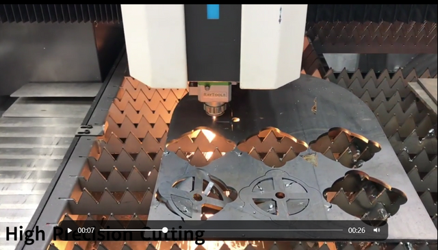 YIHAI laser cutting machine for high precision mental plates