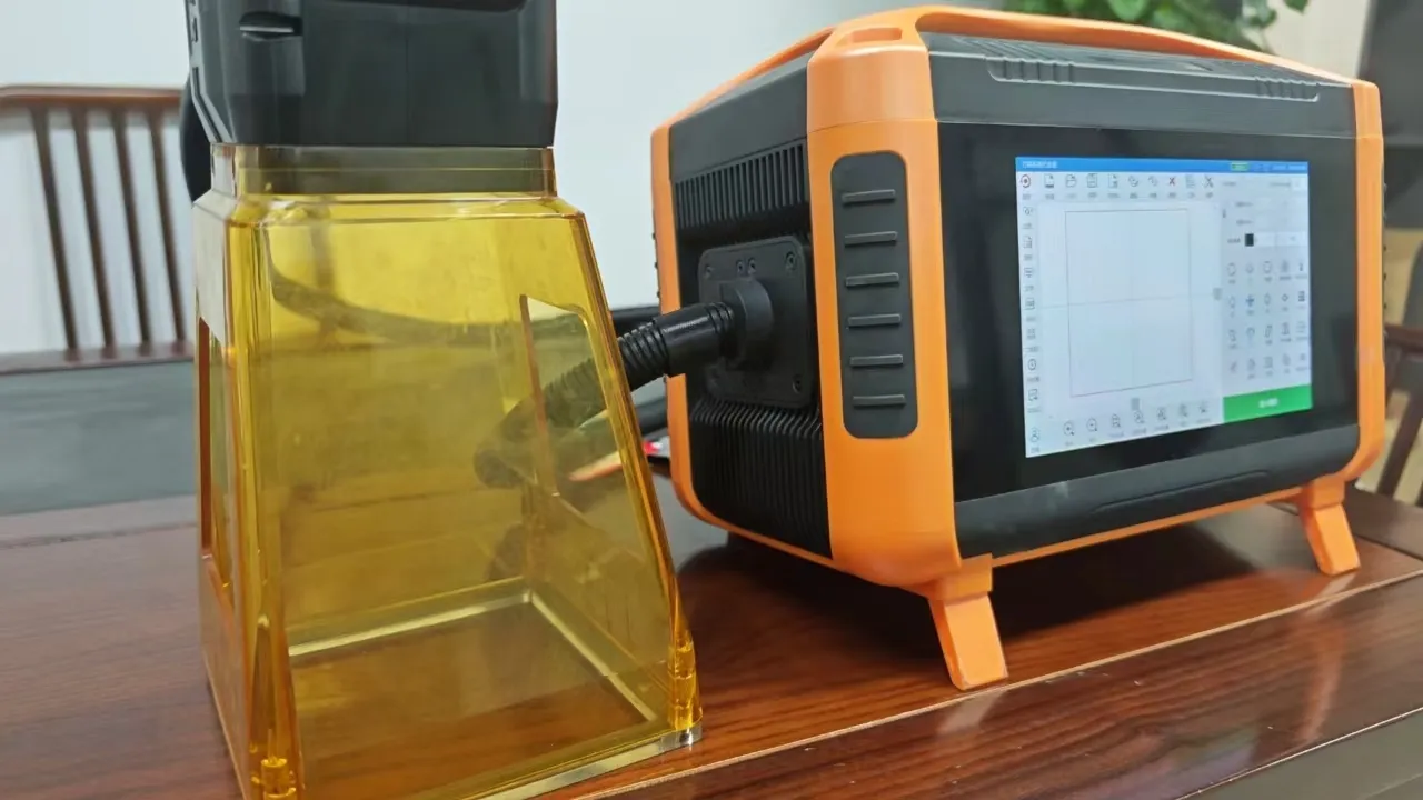 Low Price Easy To Operate New Style Portable Laser Marking 50w Jpt Autofocus Fiber Laser for Stainless Steel Marking Price