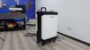 2023 New Arrival Luggage Pulse Cleaning Machine Working for Sheet Metal Surface Treatment And Cultural Protection Field And Mold