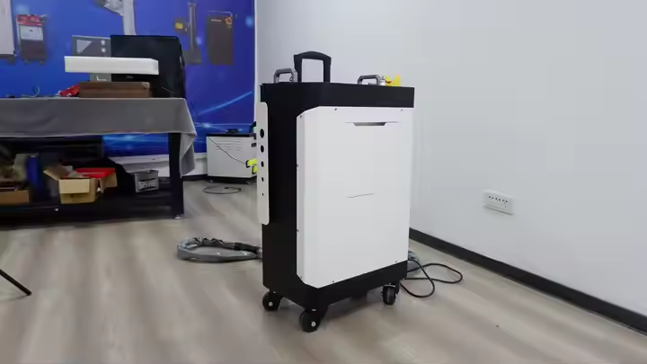 2023 New Arrival Luggage Pulse Cleaning Machine Working for Sheet Metal Surface Treatment And Cultural Protection Field And Mold