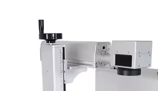 Portable mini fiber laser marking machine 50w