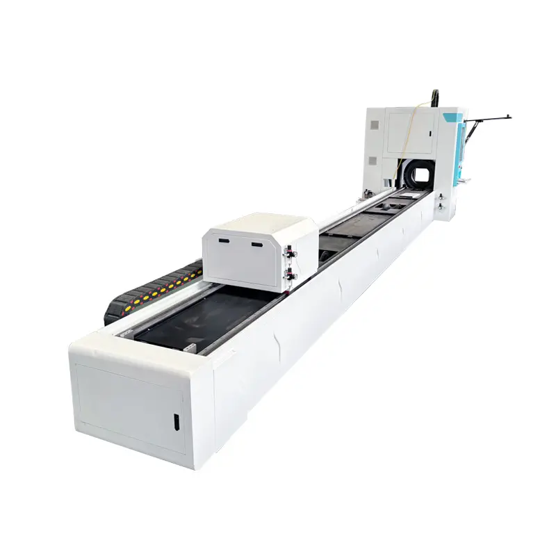 Pipe Laser Cutting Machine Cnc Fiber Tube Laser Cutting Or Cutter Machines China Stainless Steel Carbon Steel Max Reci Raycus