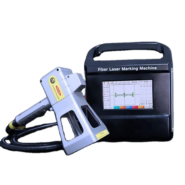 Easy Carrying Portable Laser Marker Small Metal Marking Machine Automotive Glass Wood Plastic Portable Engraving Printing