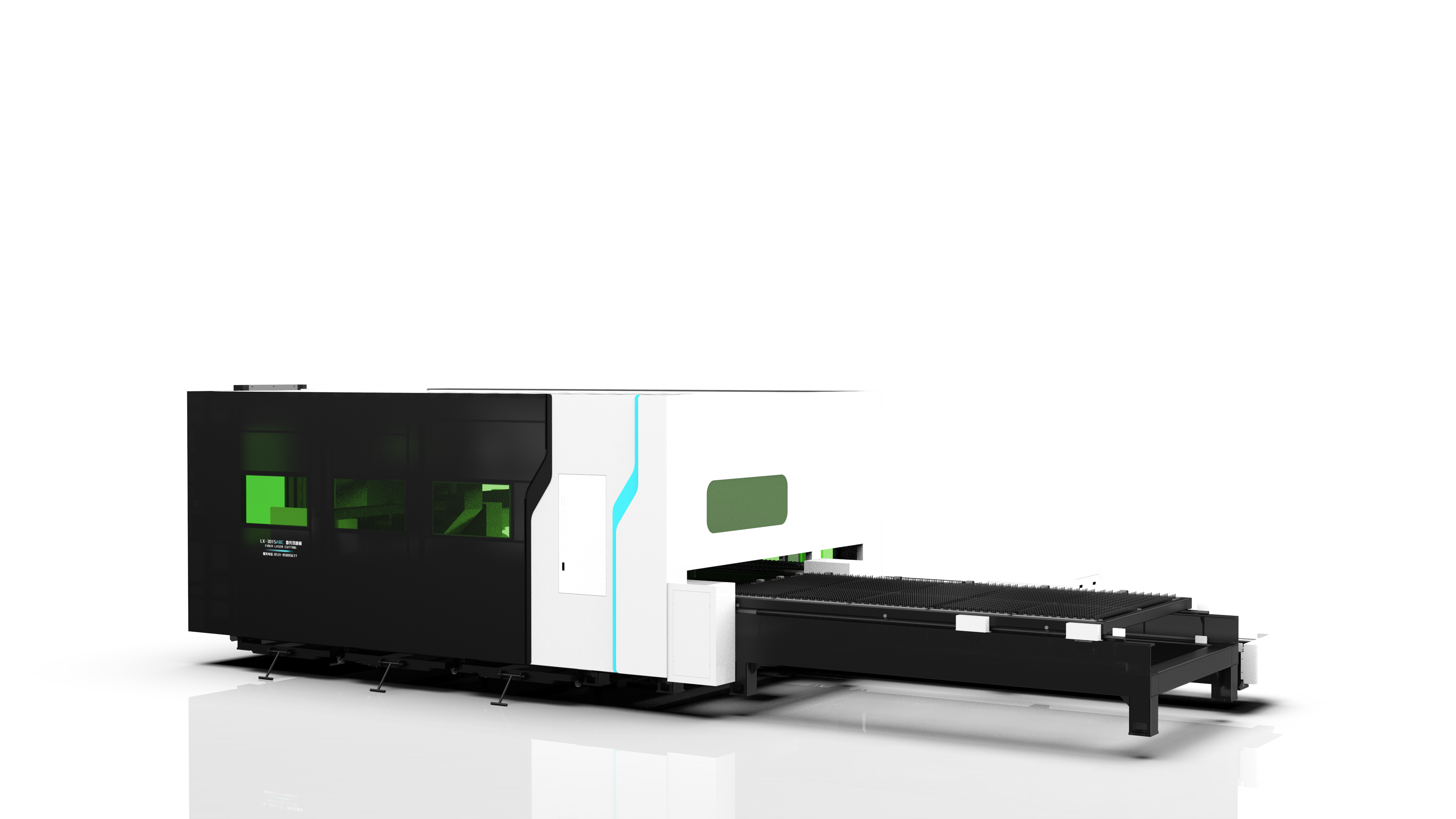 Fully Enclosed Fiber Laser Cutting Machine For Iron Stainless Steel Carbon Steel Cutting Cnc
