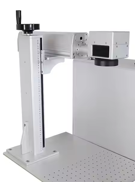 Portable mini fiber laser marking machine 50w