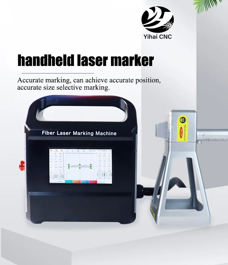 Easy Carrying Portable Laser Marker Small Metal Marking Machine Automotive Glass Wood Plastic Portable Engraving Printing