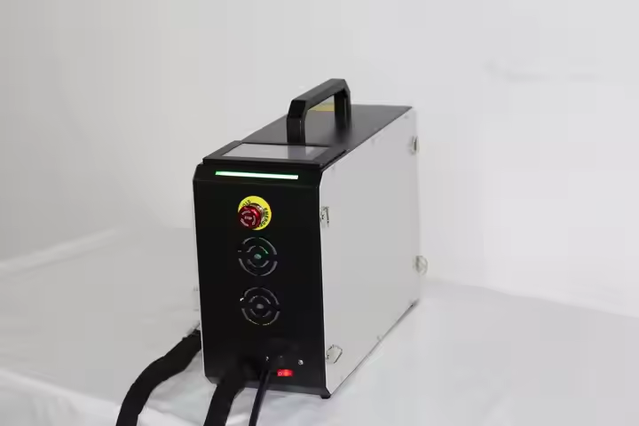 100w Rust Remover Portable Laser Panel Cleaner Cleaning Machine Supplier